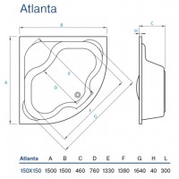Панель фронтальна Koller Pool Atlanta 150