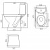 Унітаз-Компакт Kolo Runa кришка soft-close Duroplast (L89208)
