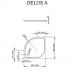 душовий піддон Radaway Delos A 85x85 (SDA8585-01)