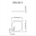 душовий піддон Radaway Delos C 100x100 (SDC1010-01)