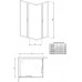 Душевая кабина Radaway Premium Plus C/D 100x100 прозрачное стекло 30443-01-01N
