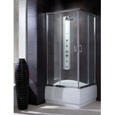 Душевая кабина Radaway Premium Plus C1700 80x80 коричневое стекло 30461-01-08N