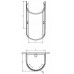 Душевая кабина Radaway Premium Plus P 100x90 прозрачное стекло 33300-01-01N