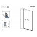 Душові двері Radaway Eos DWD 120 прозоре скло (37773-01-01N)