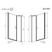 Душові двері Radaway Eos DWS 120 R прозоре скло (37992-01-01NR)