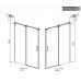 Душевые двери Radaway Espera DWJ 100 L прозрачное стекло (380110-01L)