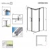 Душевая кабина Radaway Espera KDD левая часть 80 L (380150-01L)