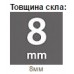 Душевая кабина Radaway Euphoria Walk- in V W1 90 прозрачное стекло (383111-01-01)