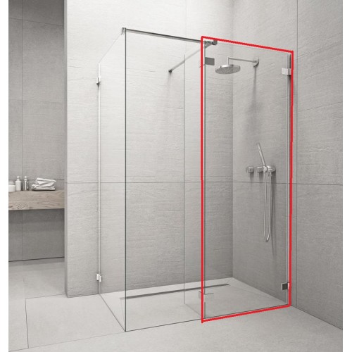 Фронтальна частина Radaway Euphoria Walk - in iii W3 140 (383136-01-01)