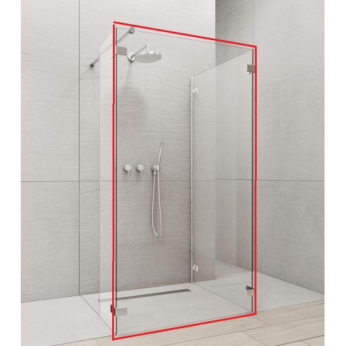 Фронтальна частина Radaway Euphoria Walk - in iV W4 110 (383143-01-01)