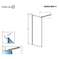 Душевая кабина Radaway Modo New ii 100 прозрачное стекло (389104-01-01)