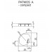 душовий піддон Radaway Patmos A Compact 90x90 (4S99155-05)