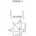 душовий піддон Radaway Patmos A 90x90 (4S99155-03)