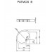душовий піддон Radaway Patmos B 90x90 (4T99155-03)