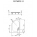 душовий піддон Radaway Patmos E 100x80 (4P81155-03L)