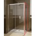 Бічна стінка душової кабіни Radaway Premium Plus DWJ+S S 100 коричневе скло (33423-01-08N)