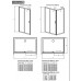 Душові двері Radaway Premium Plus DWJ 150 фабрік скло (33343-01-06N)