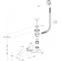Сифон Radaway B602R