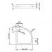 душовий піддон Radaway Siros A Compact 80x80 (SBA8817-2)