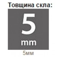 Штора для ванны Radaway Vesta DWD 150 стекло фабрiк (203150-06)