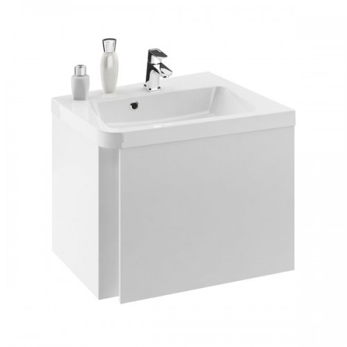 Тумба під кутовий умивальник Ravak 10° SD 550 R біла (X000000742)