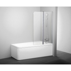 Штора для ванны Ravak 10CVS2-100 R белый/Transparent (7QRA0103Z1)