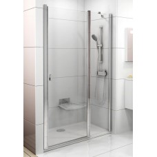 Душевые двери Ravak Chrome CSD2-100 белый/transparent (0QVAC100Z1)