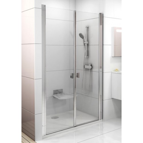 Душевые двери Ravak Chrome CSDL2-100 сатин/transparent (0QVACU0LZ1)