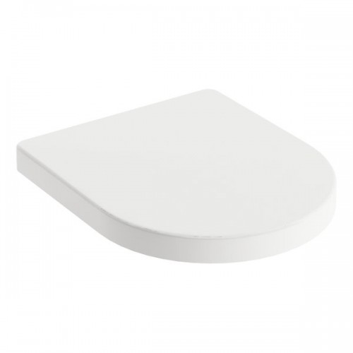 Сидіння з кришкою softclose Ravak Uni Chrome 02A white (X01549)