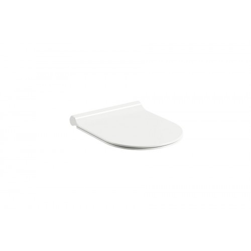 Сидіння з кришкою soft close Ravak Uni Chrome Slim white (X01550)