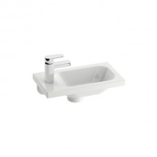 Умивальник Ravak Chrome L white з отвором (XJGL1100000)