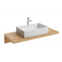 Умивальник Ravak FORMY 02 500 D white без переливу (XJM01250000)