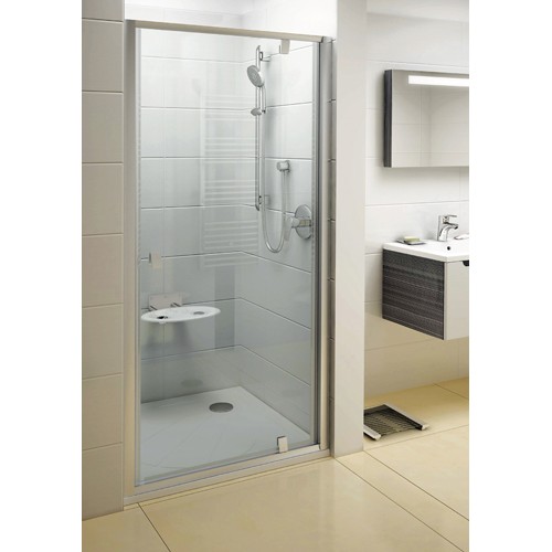 Душевые двери Ravak Pivot PDOP1-90 белый/transparent (03G70100Z1)