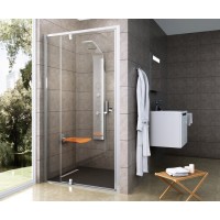 Душевые двери Ravak Pivot PDOP2-100 белый/transparent (03GA0100Z1)
