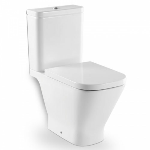 Унітаз-Компакт Roca Gap з бачком 3/6 л + кришка Soft-close (A34947800W)