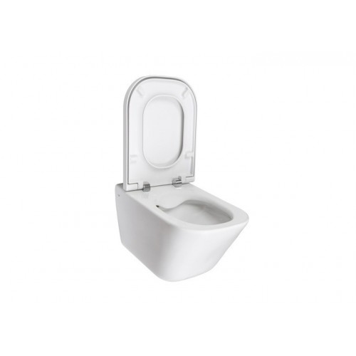 Унітаз підвісний Roca Gap Clean Rim з сидінням Soft-close (A34H47C000)