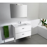 Тумба з умивальником Roca Victoria Basic 70 біла (A855853806)