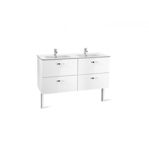 Тумба з умивальником Roca Victoria Basic Unik 120 біла (A855850806)
