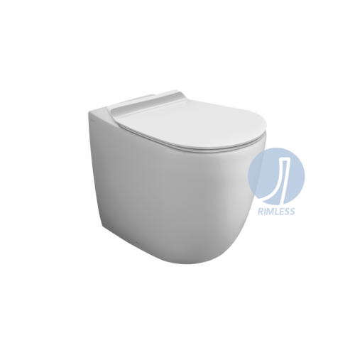 Унітаз статевої пристінний SiMAS Vignoni з кришкою Soft Close Slim (Vi01)