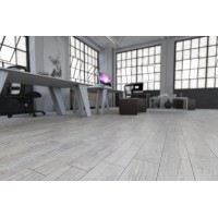 Плитка Terragres Timber 119,8x19,8 пепельный, 37И120