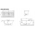 Ванна Villeroy & Boch O.NOVO 180x80 без ніжок (UBA180CAS2V-01)