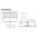 Ванна квариловая Villeroy & Boch Squaro Edge 12 180x80 с ножками (UBQ180SQE2DV-01)
