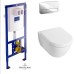 Комплект Унітаз підвісний Villeroy & Boch SUBWAY 2.0 з кришкою soft-close+Viconnect інсталяція+кнопка E200 (922461+922490+56001+9M68S)
