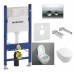 Унитаз подвесной Villeroy & Boch SUBWAY 2.0 Direct Flush с крышкой + Geberit 4 в 1 (458.121.21.1+5614R001+9M78S101)