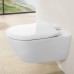 Унітаз підвісний Villeroy & Boch Subway 2.0 Directflush з технологією Vifresh з кришкою soft-close slim (5614A101 / 9M78S101)