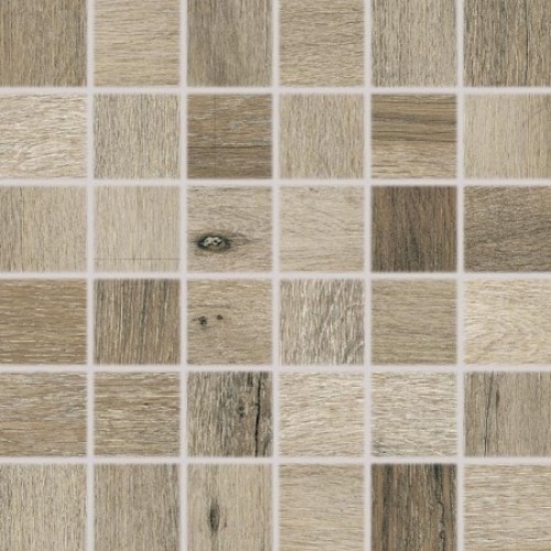 Мозаика Rako Saloon 30x30 dark brown (DDM06748)