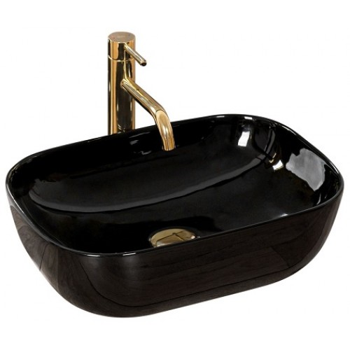Раковина Rea Belinda 46,5x33,5 black, REA-U8490