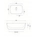 Умывальник Rea Belinda 33x46,5 white mat (REA-U8491)