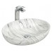 Умывальник на столешницу Rea Carola Slim 39x51,5 l.grey (REA-U8953)