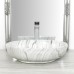Умывальник на столешницу Rea Carola Slim 39x51,5 l.grey (REA-U8953)